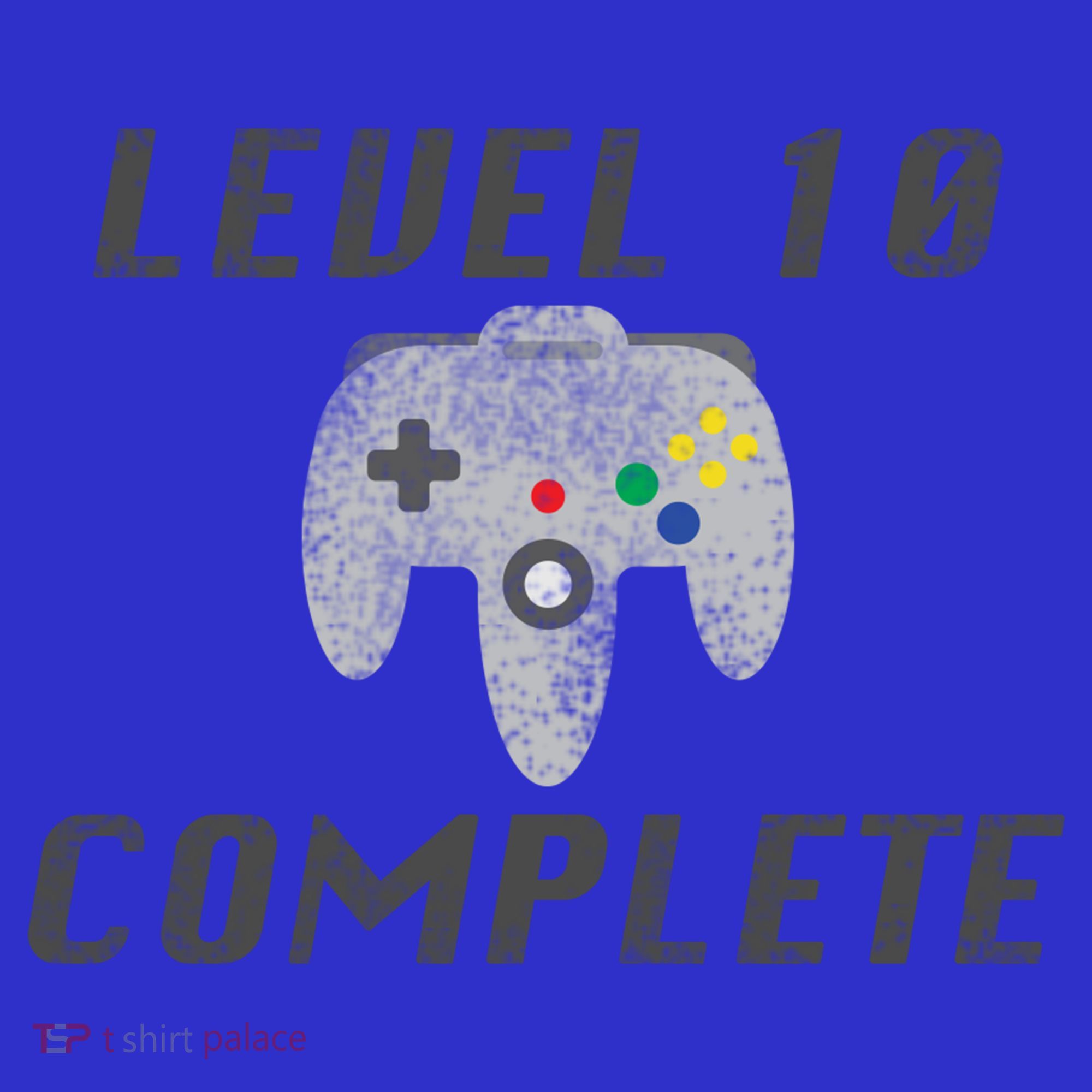 Level 10 Complete 10th Birthday Coaster
