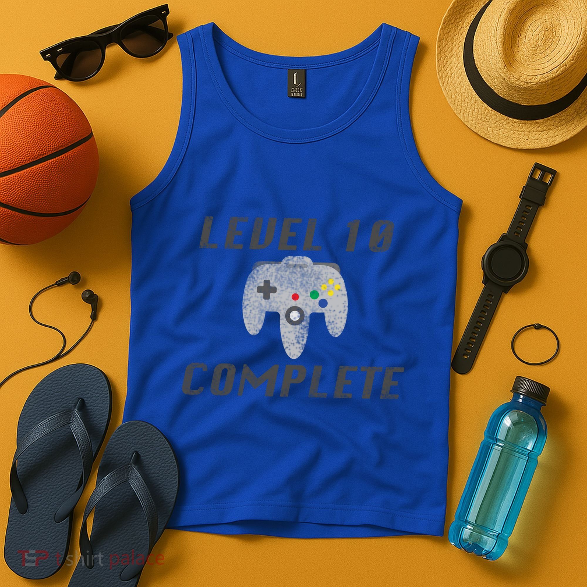Level 10 Complete 10th Birthday Tank Top