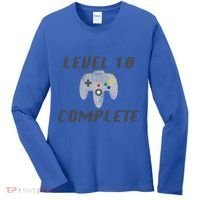 Level 10 Complete 10th Birthday Women's Long Sleeve Shirt thumb 0