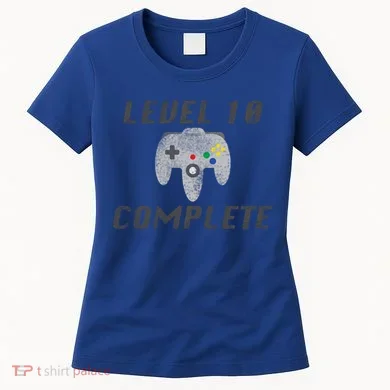 Level 10 Complete 10th Birthday Women's T-Shirt