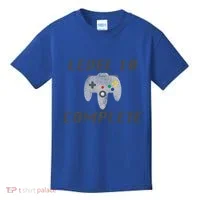 Level 10 Complete 10th Birthday Kids T-Shirt thumb 0