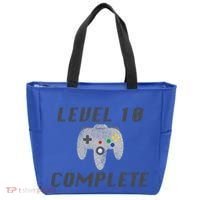 Level 10 Complete 10th Birthday Tote Bag thumb 0