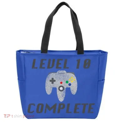 Level 10 Complete 10th Birthday Tote Bag