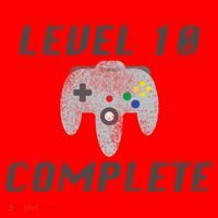 Level 10 Complete 10th Birthday Santa Hat thumb 1