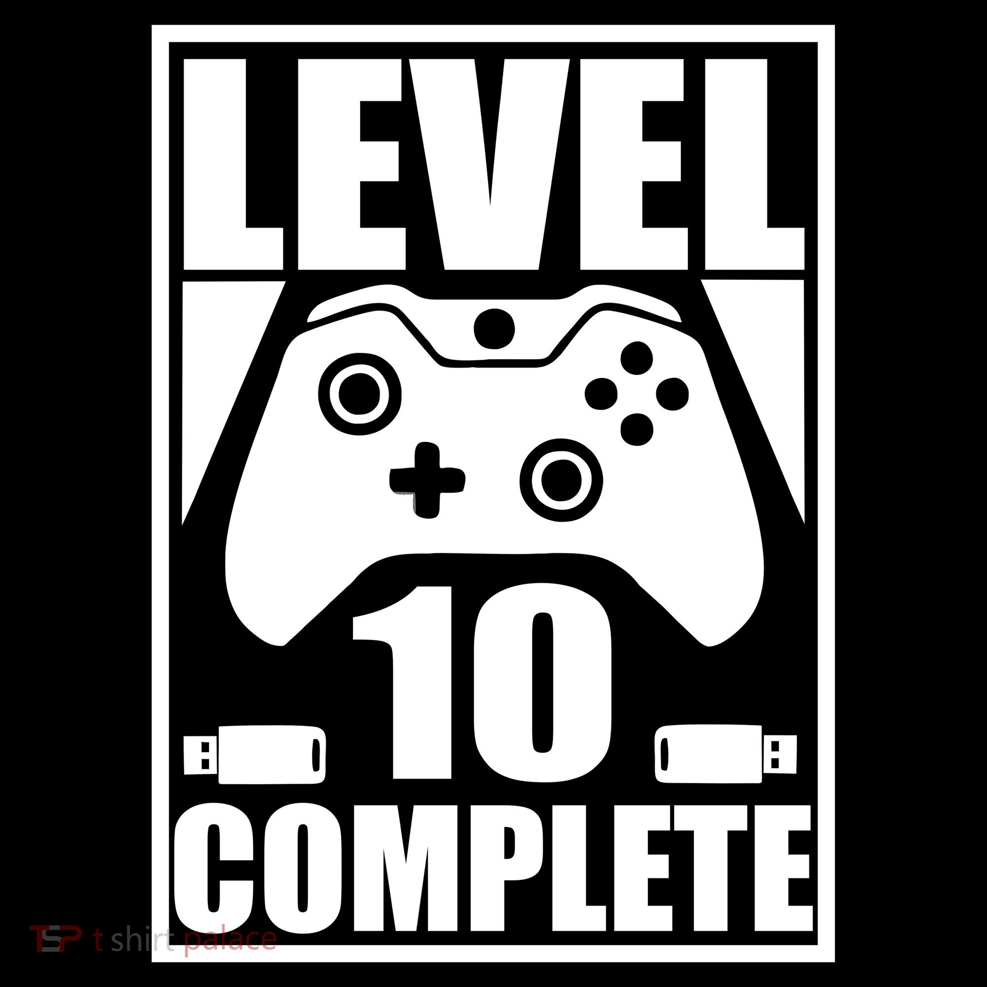 Level 10 Complete Video Gamer 10th Birthday Bucket Hat
