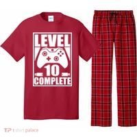 Level 10 Complete Video Gamer 10th Birthday Pajama Set thumb 0