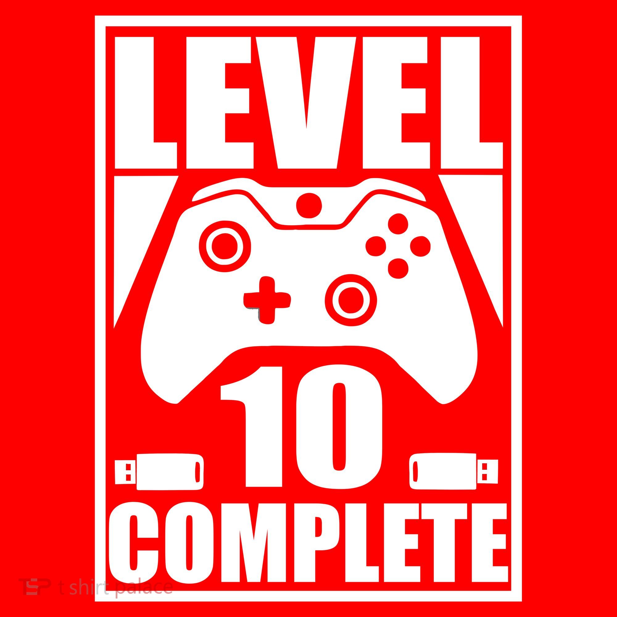 Level 10 Complete Video Gamer 10th Birthday Ornament