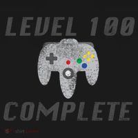 Level 100 Complete 100th Birthday USA-Made Doggie Bandana thumb 2