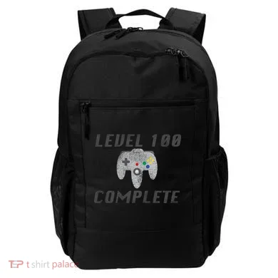 Level 100 Complete 100th Birthday Backpack
