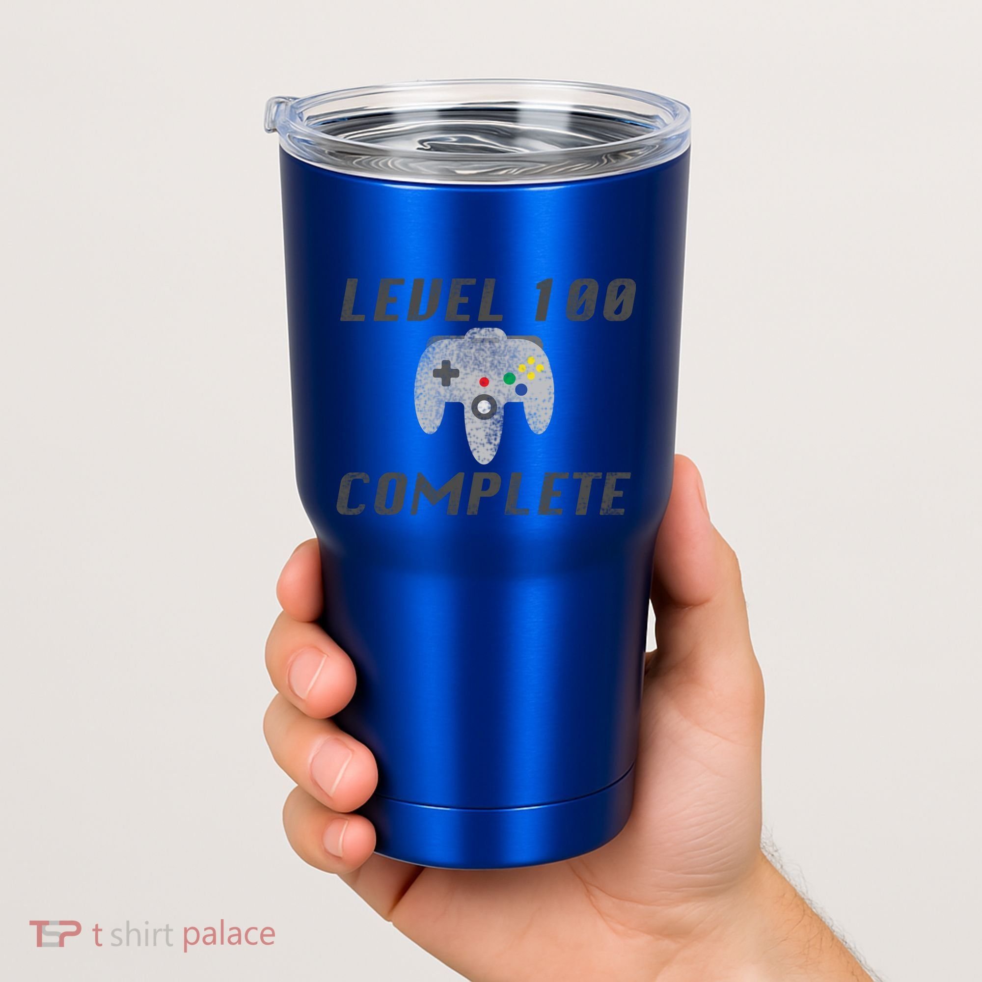 Level 100 Complete 100th Birthday Tumbler