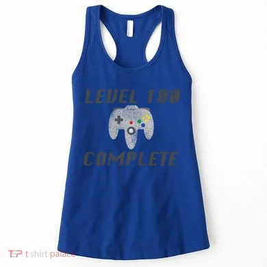Level 100 Complete 100th Birthday Women's Tank Top