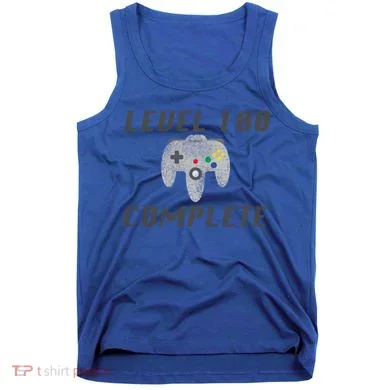 Level 100 Complete 100th Birthday Tank Top