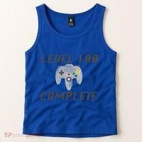 Level 100 Complete 100th Birthday Tank Top thumb 2