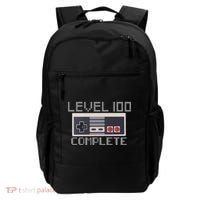 Level 100 Complete Retro Gamer 100th Birthday Backpack thumb 0