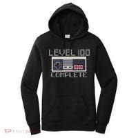 Level 100 Complete Retro Gamer 100th Birthday Women's Hoodie thumb 0