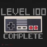 Level 100 Complete Retro Gamer 100th Birthday Toddler Hoodie thumb 2