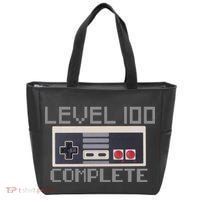 Level 100 Complete Retro Gamer 100th Birthday Tote Bag thumb 0