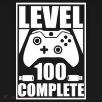 Level 100 Complete Video Gamer 100th Birthday Bucket Hat thumb 4