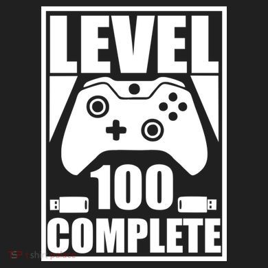 Level 100 Complete Video Gamer 100th Birthday Women's Dry Zone Grid Polo