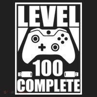 Level 100 Complete Video Gamer 100th Birthday Hat thumb 2