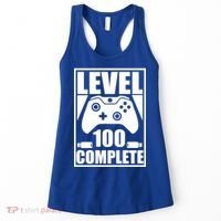 Level 100 Complete Video Gamer 100th Birthday Women's Tank Top thumb 0