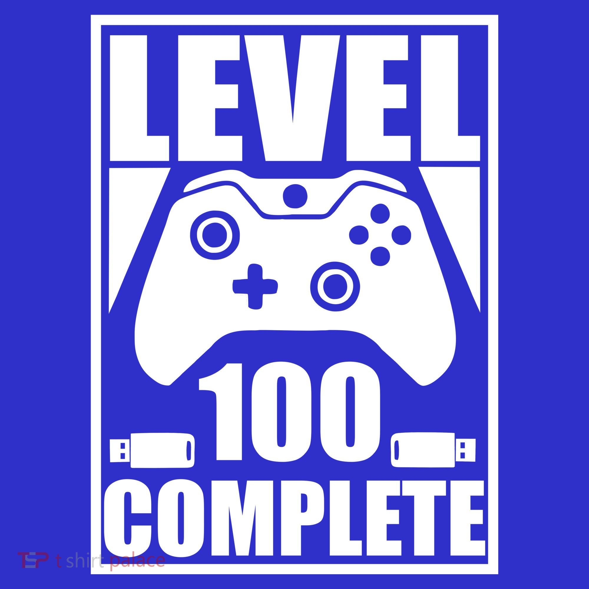 Level 100 Complete Video Gamer 100th Birthday Women's Long Sleeve Shirt