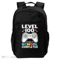 Level 100 Days Of School Completed Gamer Backpack thumb 0