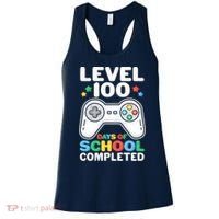 Level 100 Days Of School Completed Gamer Women's Tank Top thumb 0