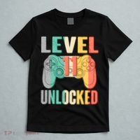 Level 11 Unlocked 11th Birthday T-Shirt thumb 5