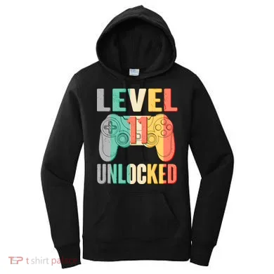Level 11 Unlocked 11th Birthday Women's Hoodie