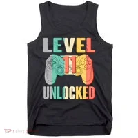 Level 11 Unlocked 11th Birthday Tank Top thumb 0
