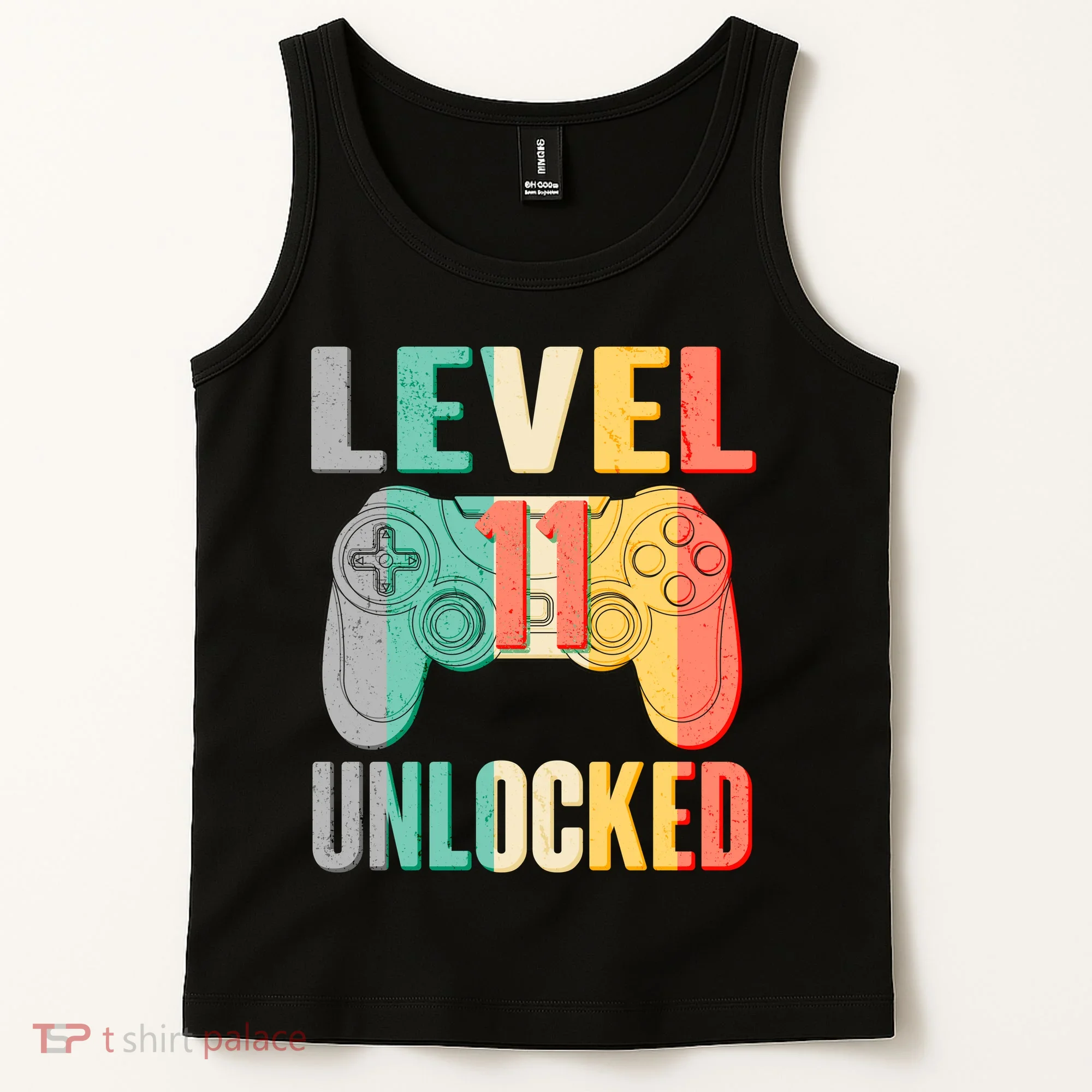 Level 11 Unlocked 11th Birthday Tank Top