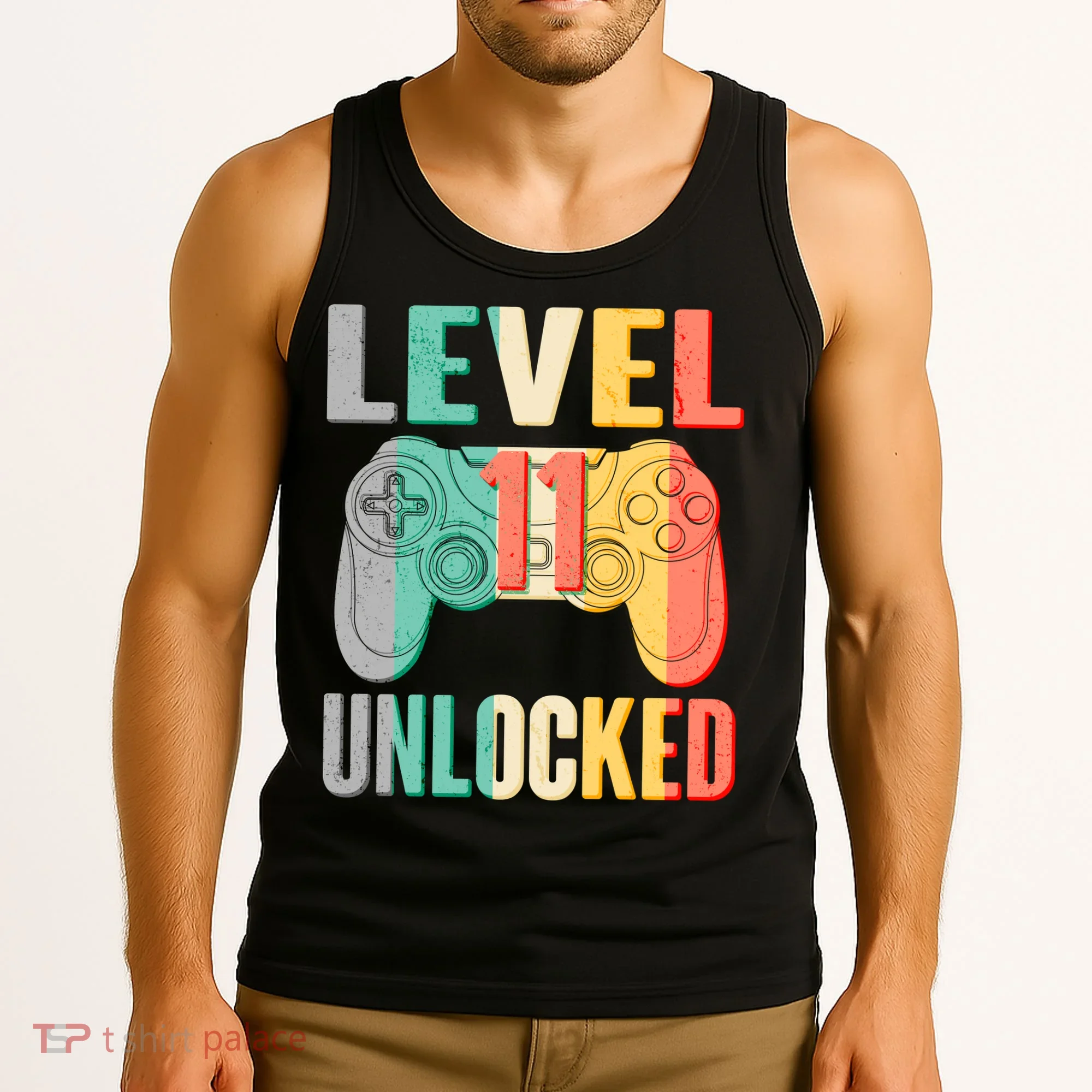 Level 11 Unlocked 11th Birthday Tank Top