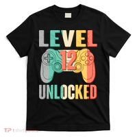 Level 12 Unlocked Twelve Years Old  T-Shirt thumb 0