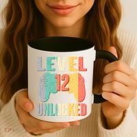 Level 12 Unlocked Twelve Years Old  Coffee Mug thumb 3