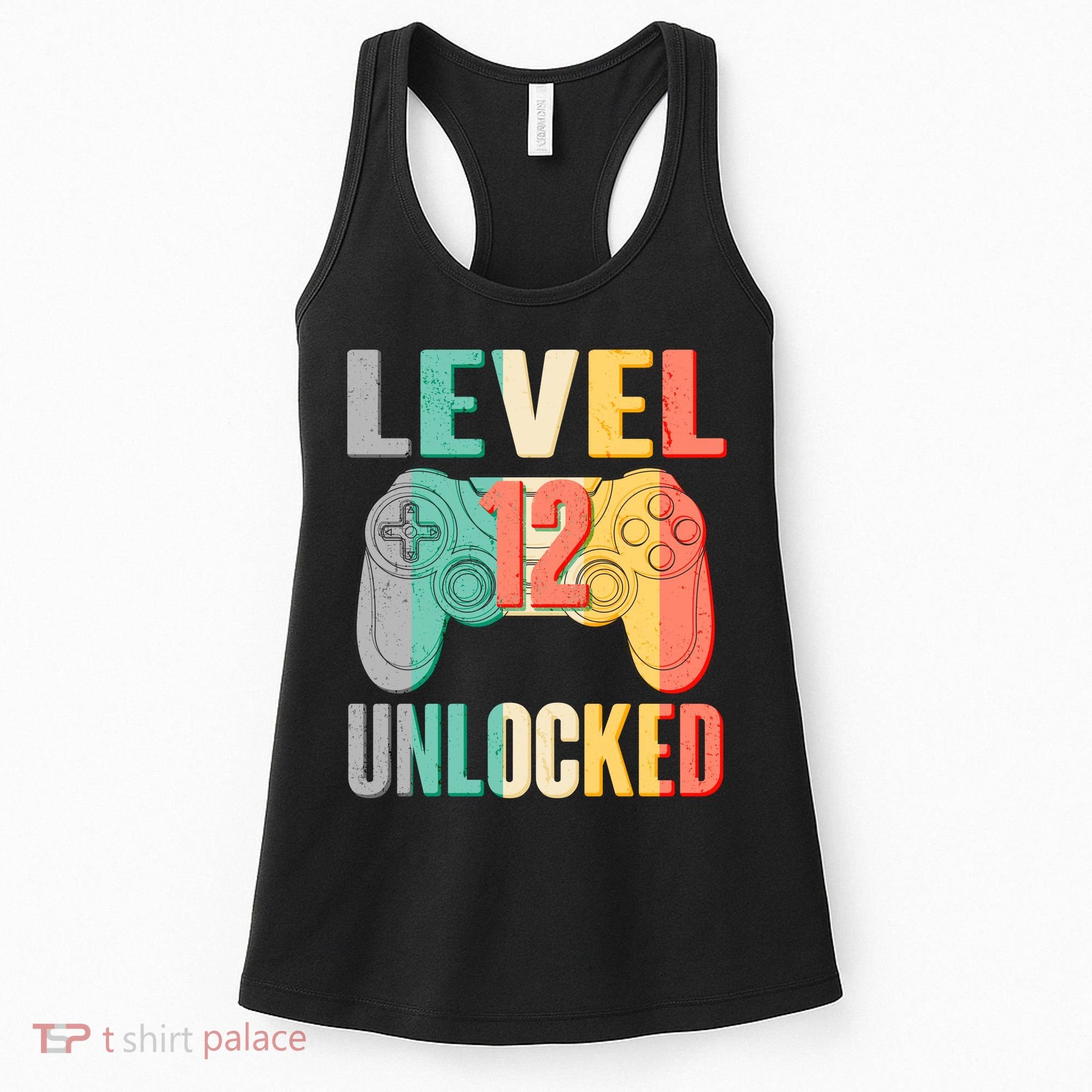 Level 12 Unlocked Twelve Years Old  Women's Tank Top