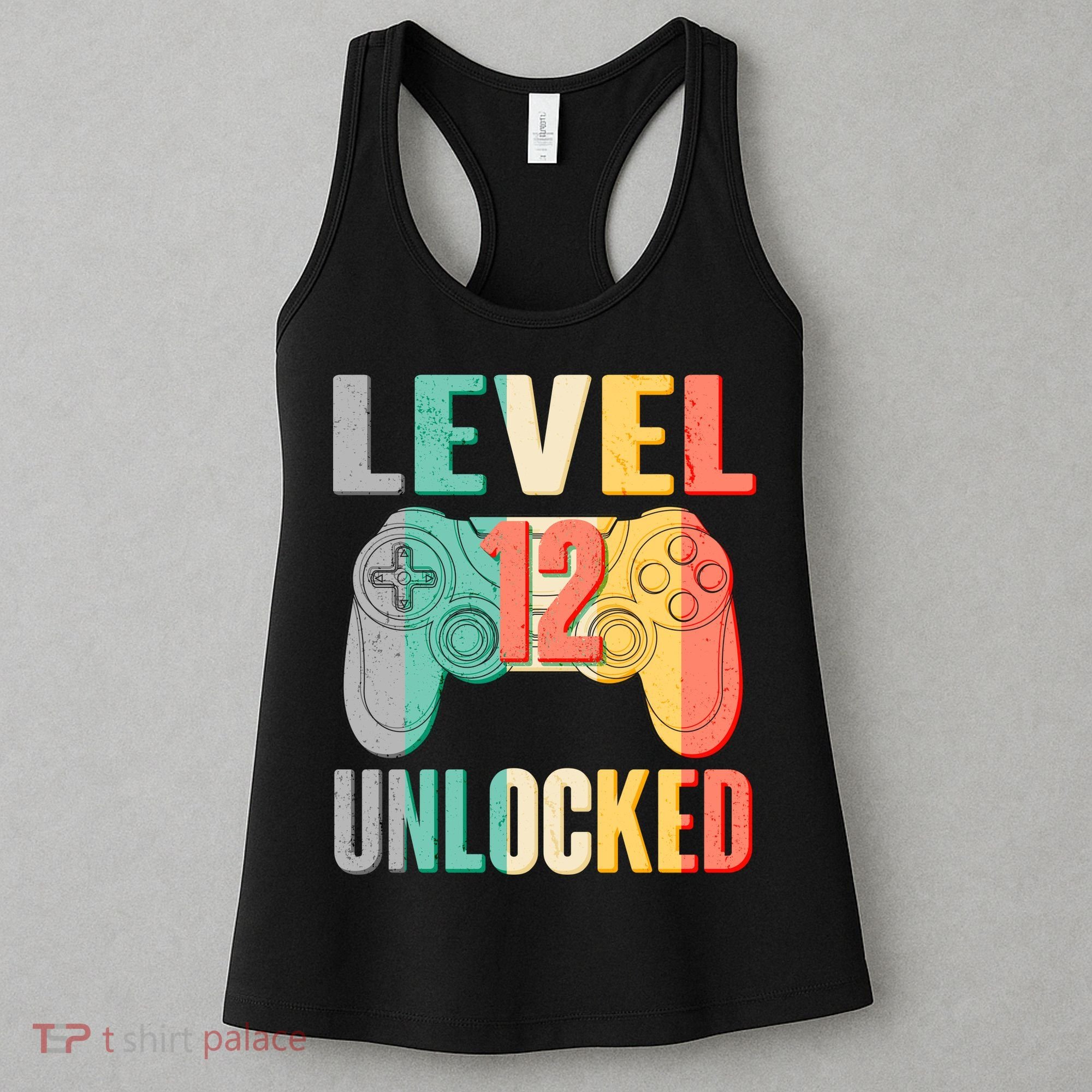 Level 12 Unlocked Twelve Years Old  Women's Tank Top
