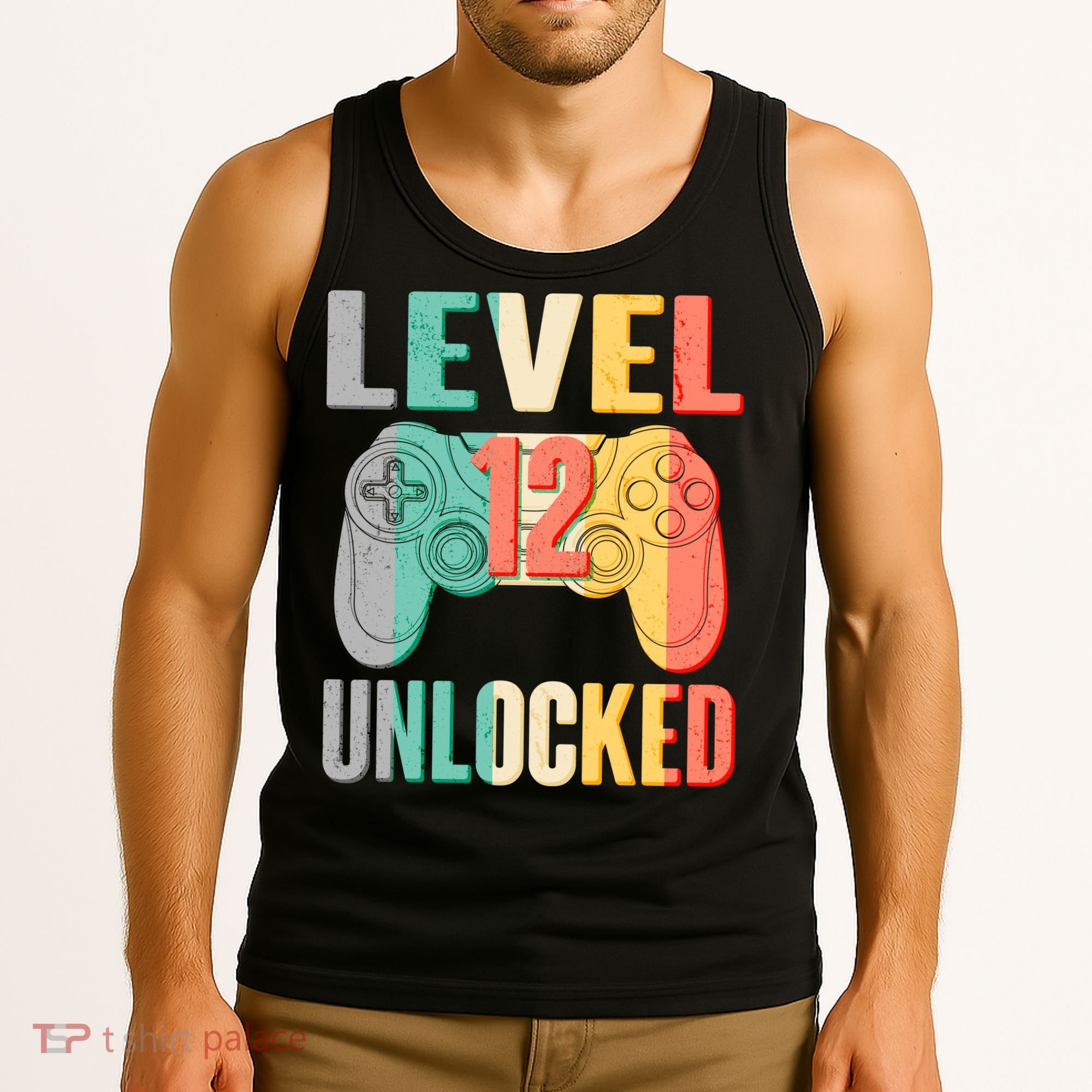 Level 12 Unlocked Twelve Years Old  Tank Top