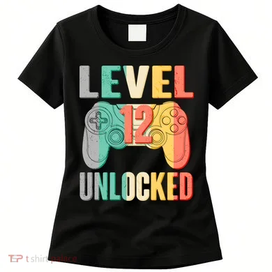 Level 12 Unlocked Twelve Years Old  Women's T-Shirt