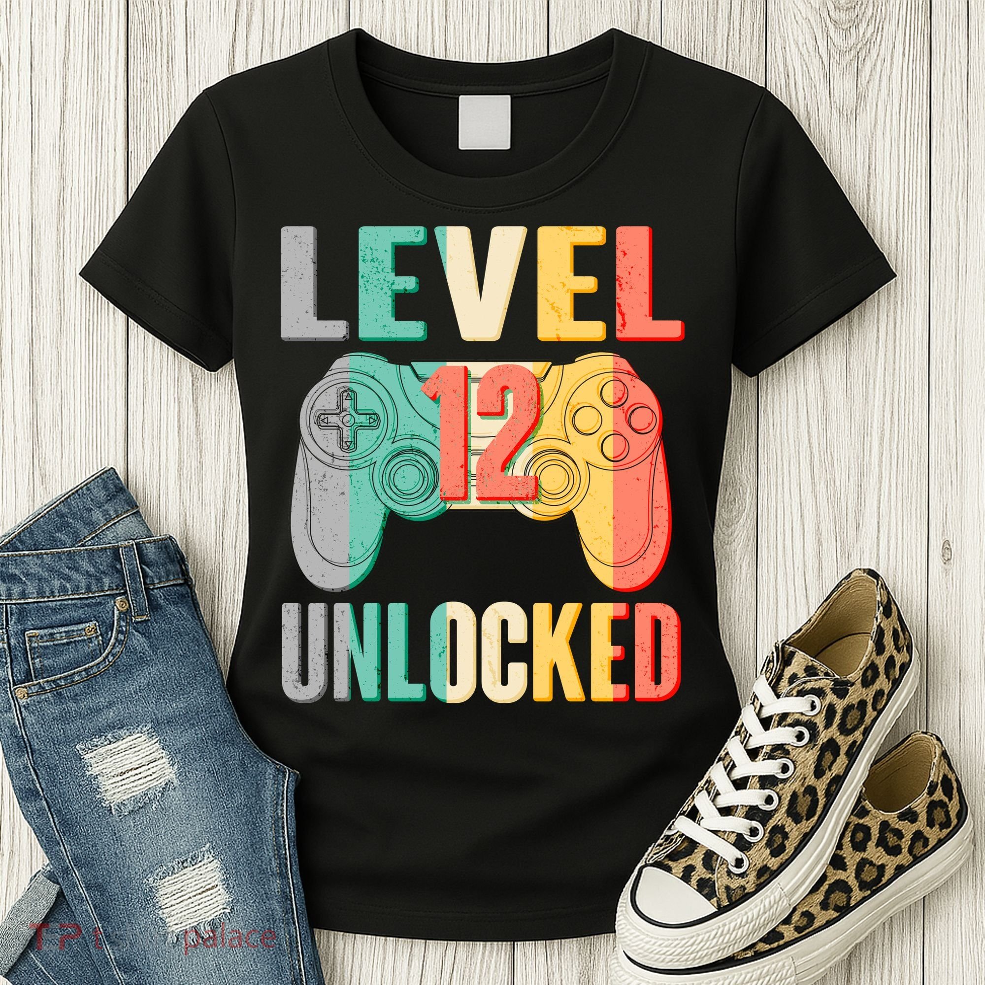Level 12 Unlocked Twelve Years Old  Women's T-Shirt