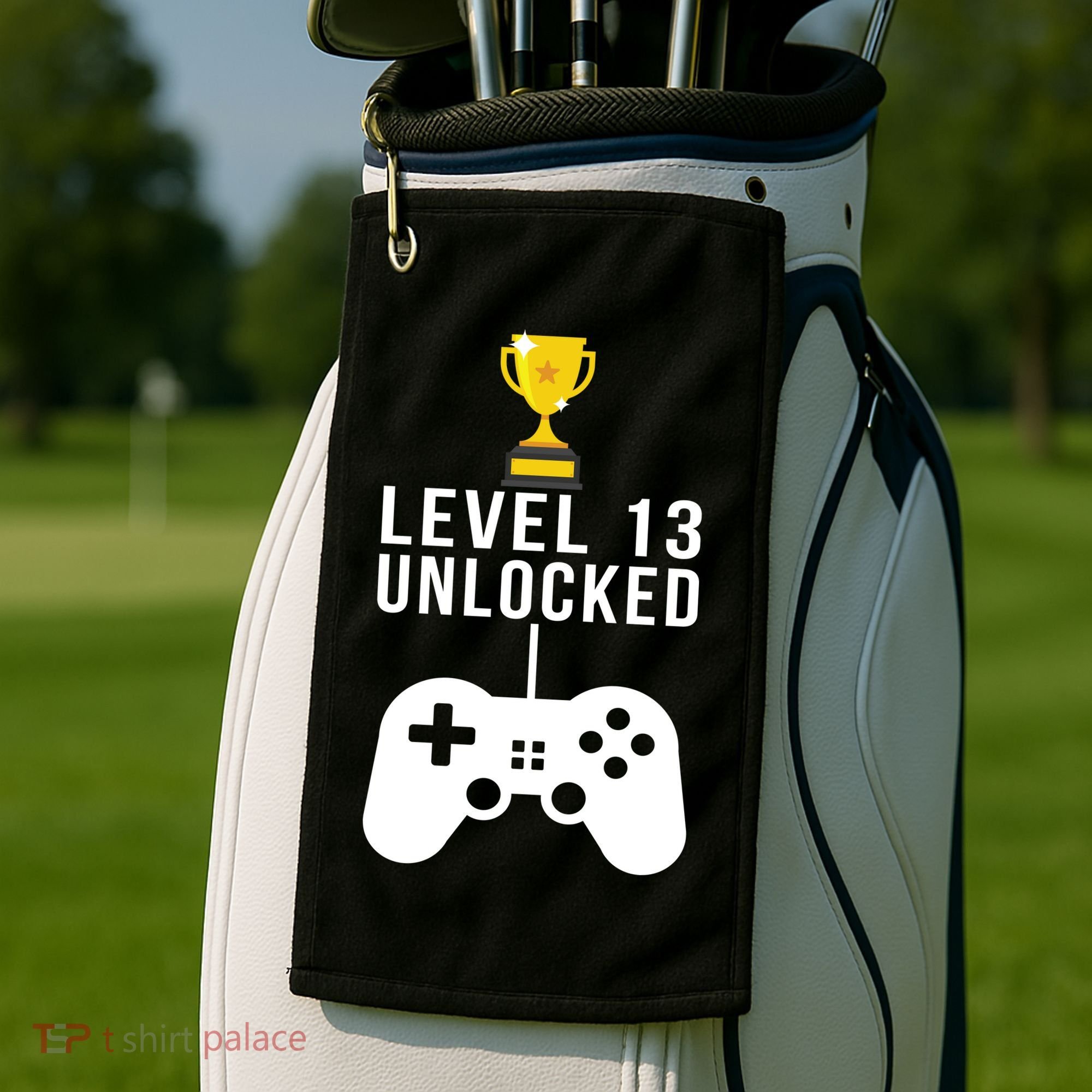 Level 13 Unlocked Official Teenager Golf Towel