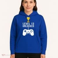 Level 13 Unlocked Official Teenager Hoodie thumb 5