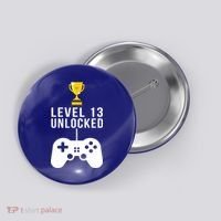 Level 13 Unlocked Official Teenager Button thumb 0
