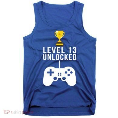 Level 13 Unlocked Official Teenager Tank Top