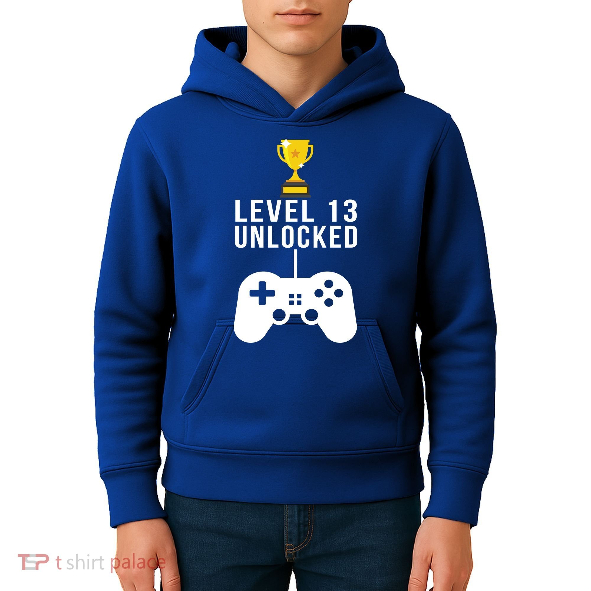 Level 13 Unlocked Official Teenager Kids Hoodie