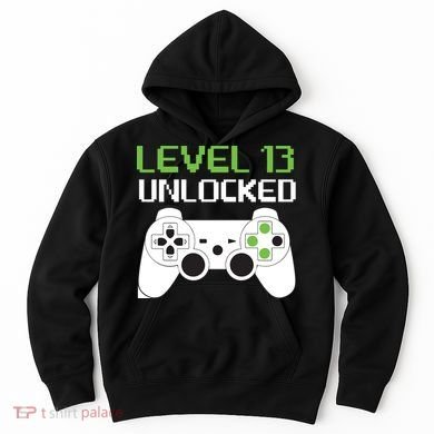 Level 13 Unlocked Teenager Hoodie