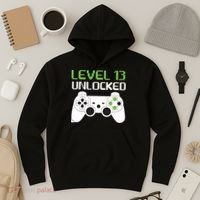 Level 13 Unlocked Teenager Hoodie thumb 3