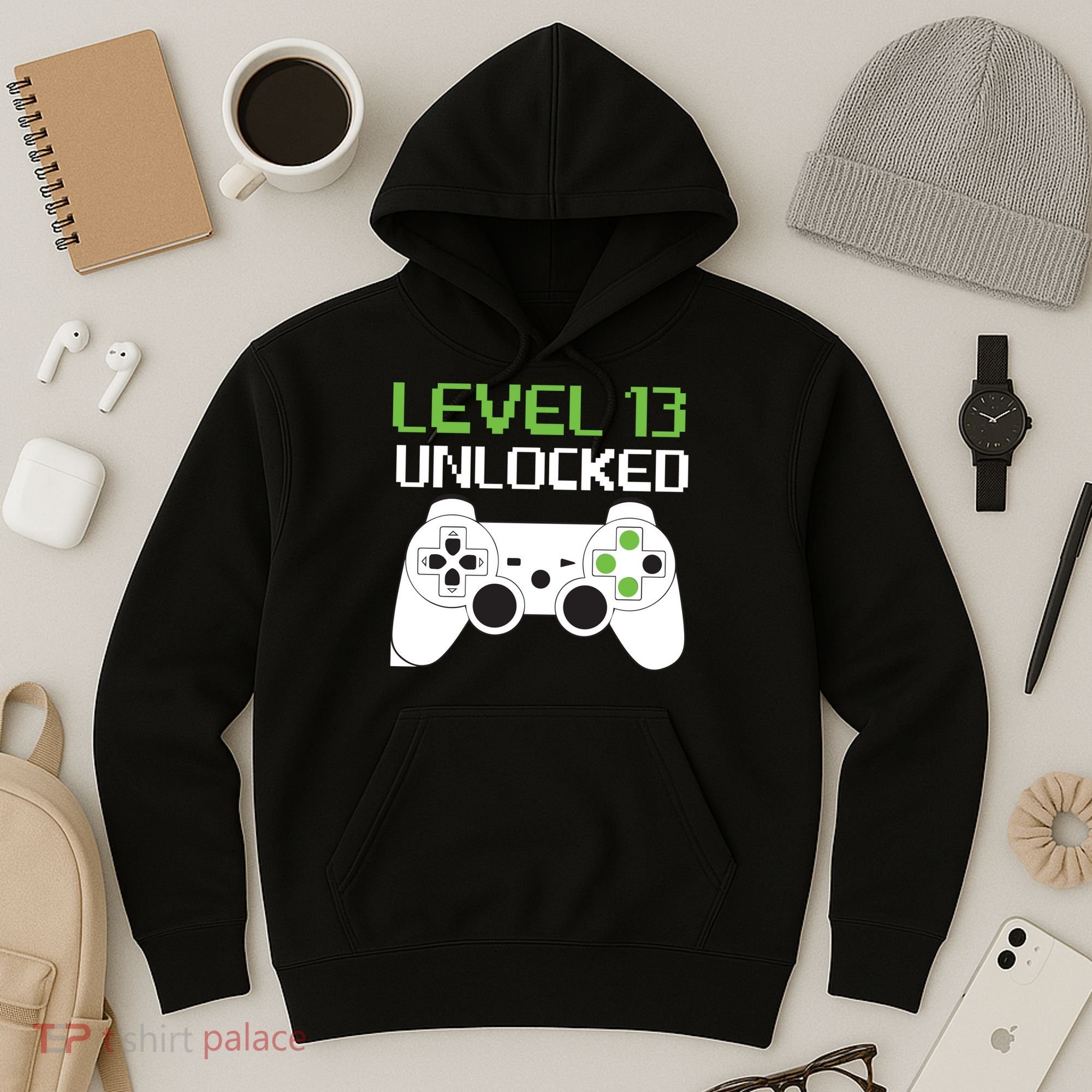 Level 13 Unlocked Teenager Hoodie