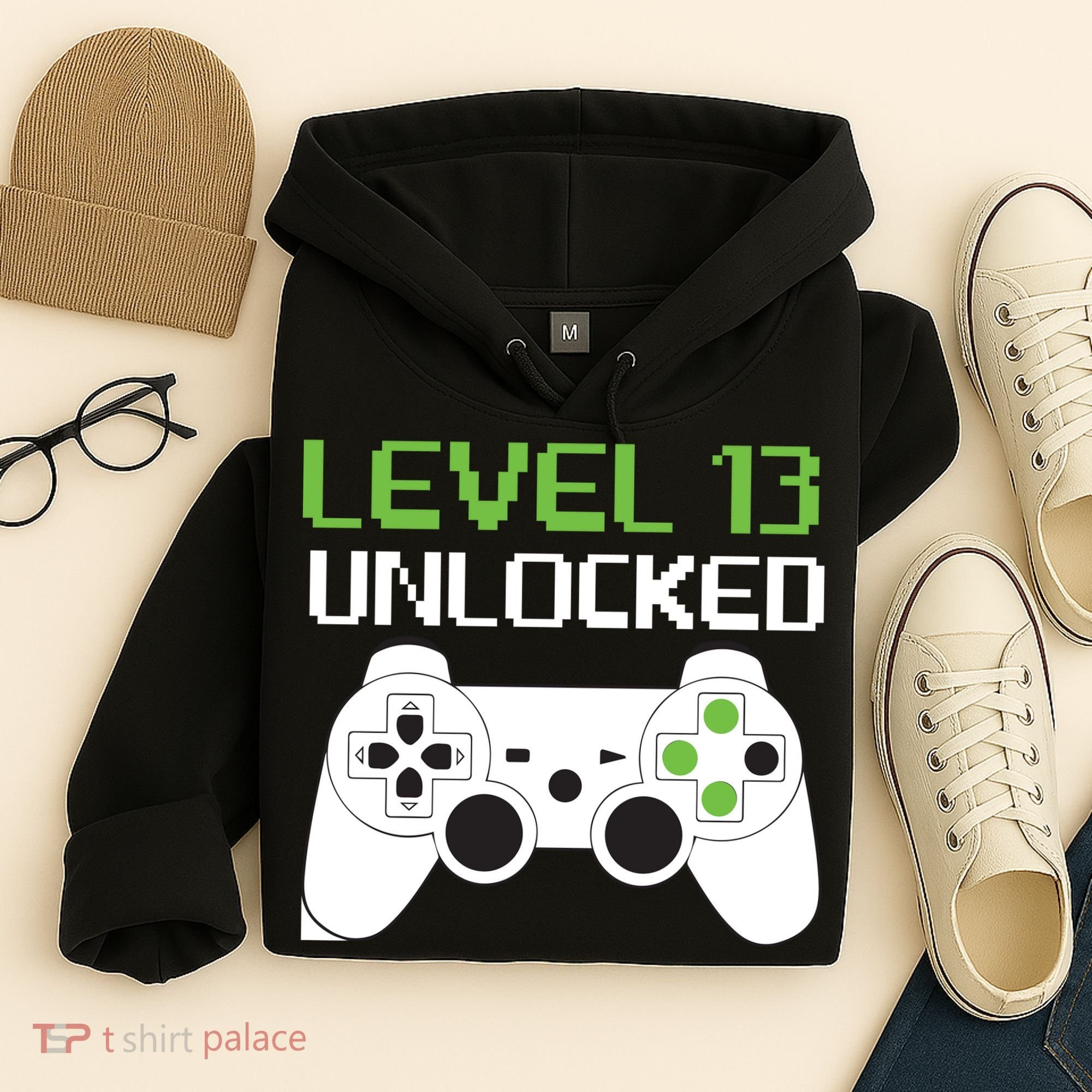 Level 13 Unlocked Teenager Hoodie