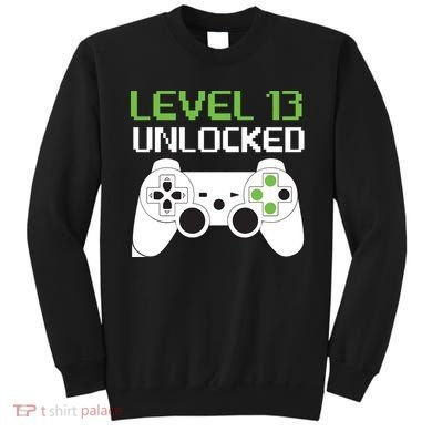 Level 13 Unlocked Teenager Sweatshirt
